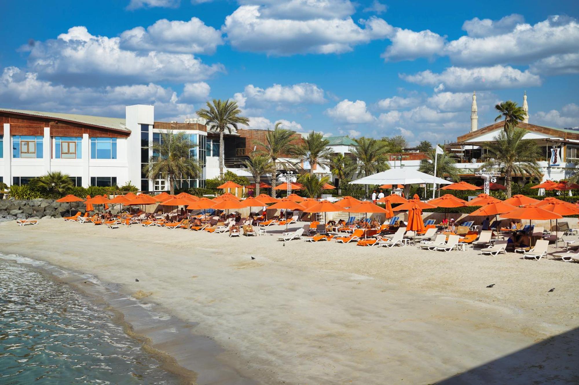 Dubai Marine Beach Resort & Spa Esterno foto Beach at Jumeirah Beach Club